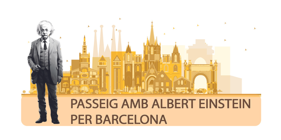 Albert Einstein “torna” a Barcelona per dues hores dissabte 18 de novembre, en una passejada teatralitzada per al públic familiar pels llocs que va recórrer fa 100 anys