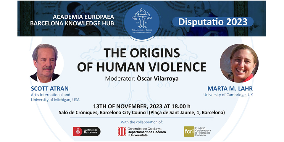 L’origen de la violència centra la Disputatio de Barcelona 2023, debat acadèmic anual organitzat per l’AE-BKH i l’Ajuntament